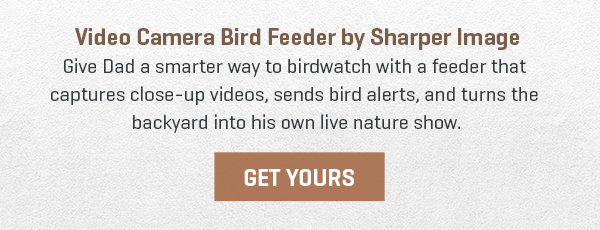 20% off our Video Camera Bird Feeder by Sharper Image