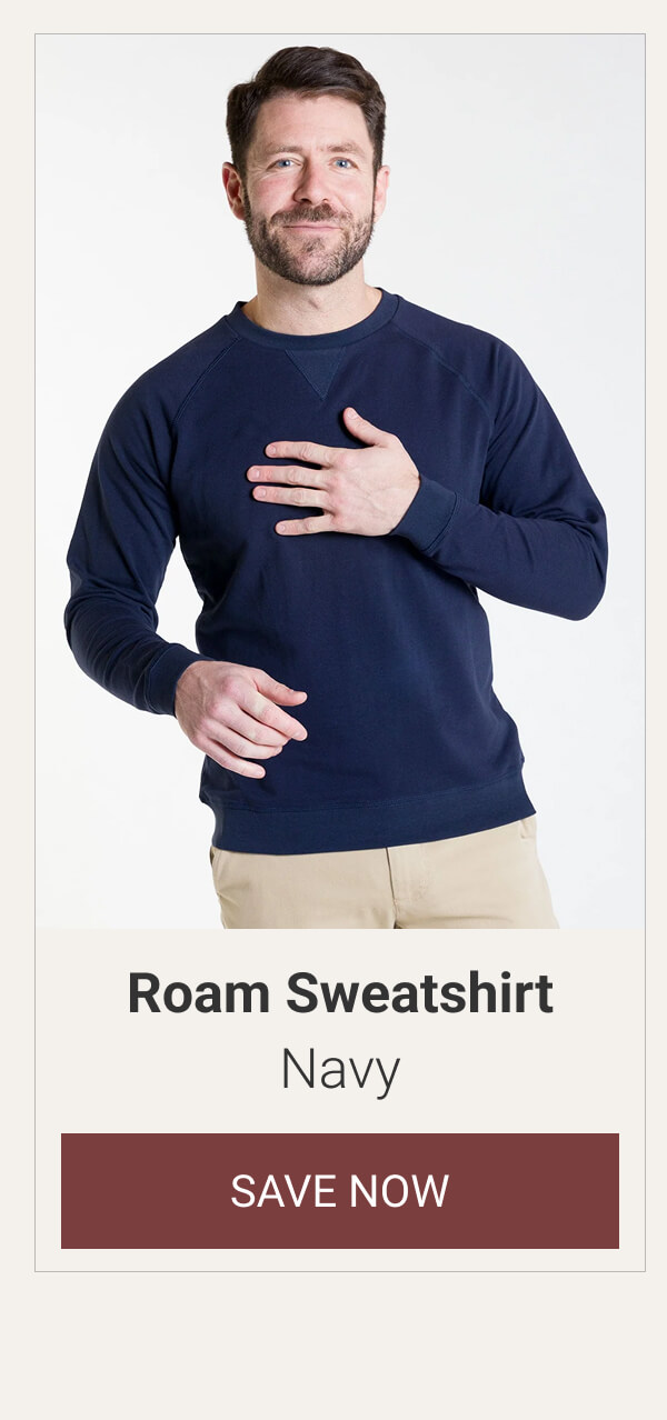 Navy Roam Sweatshirt