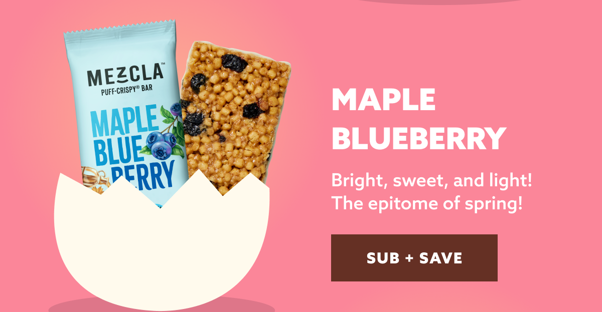 MAPLE BLUEBERRY Bright, sweet, and light! The epitome of spring! [SUB + SAVE]