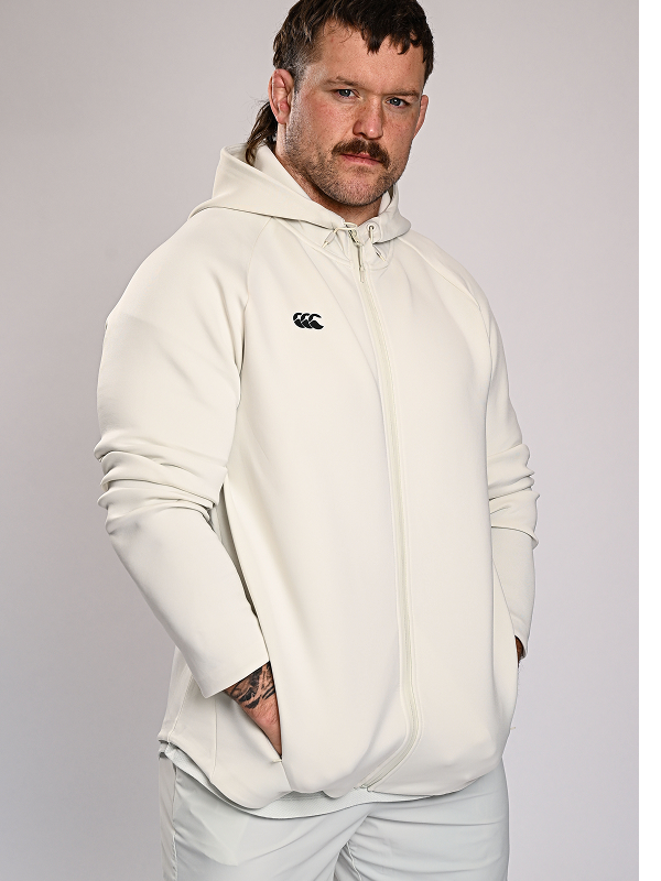 Mens Everest Full Zip Hoody White