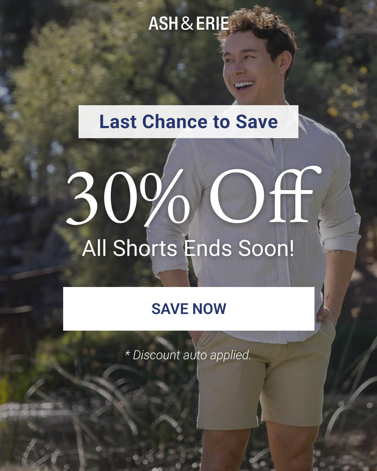 Last Chance to Save. 30% Off All Shorts Ends Soon!