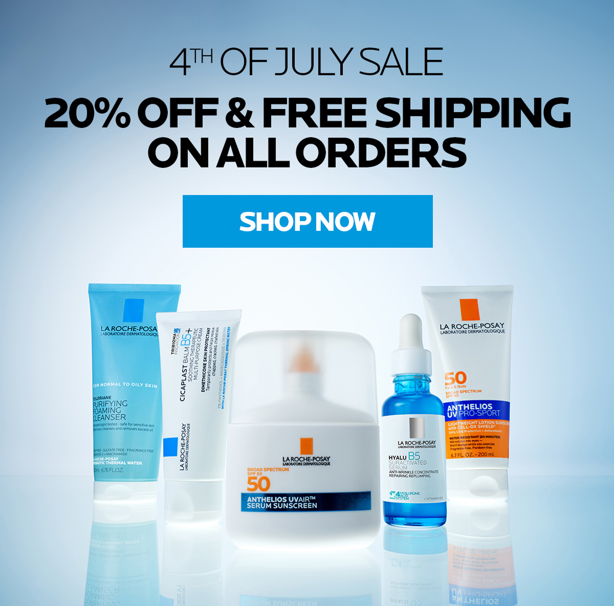 20% off and free shipping on all orders