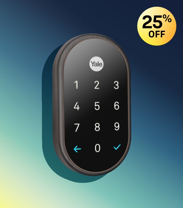 Save 25% on Nest x Yale Lock