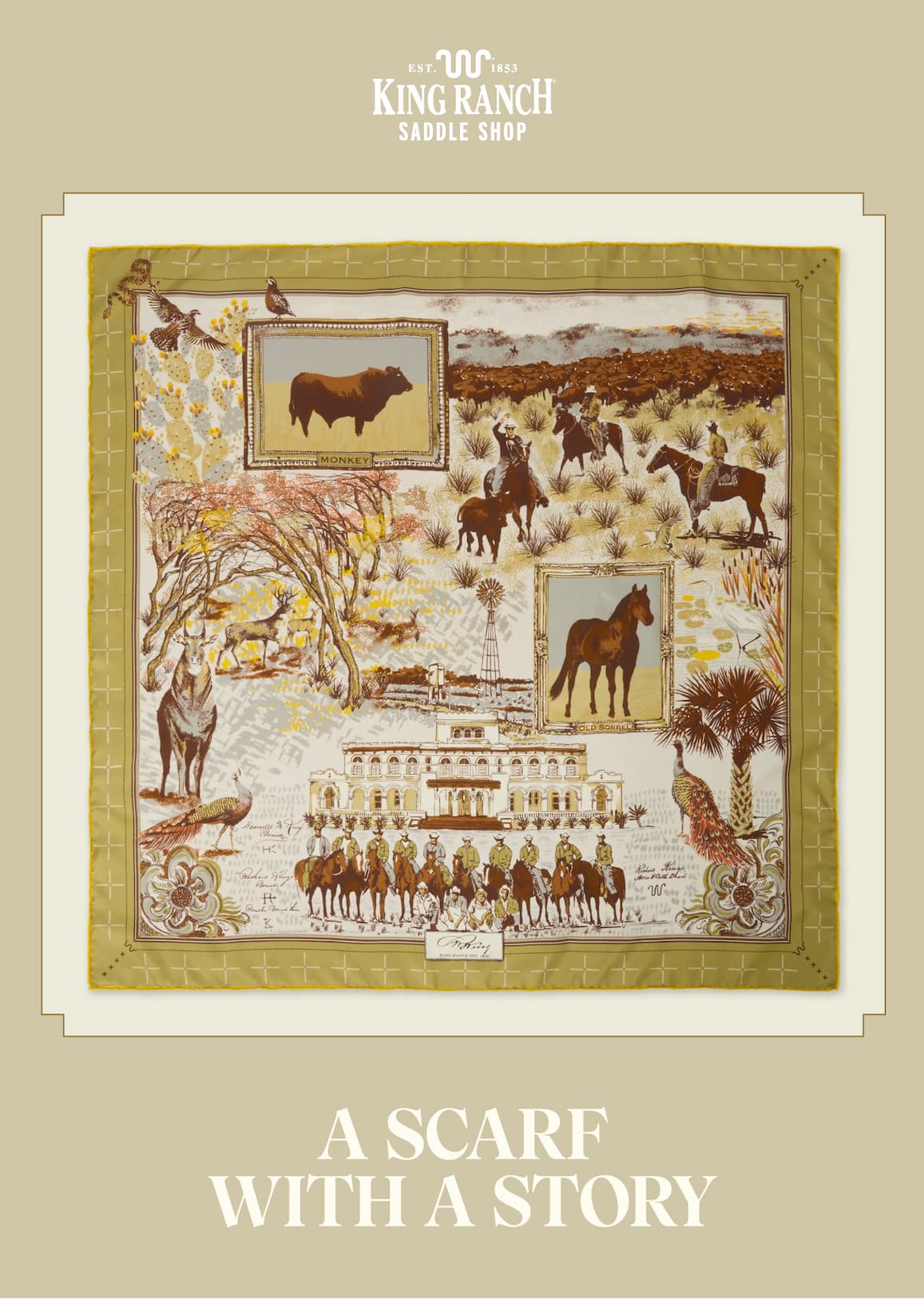  King Ranch Heirloom Scarf