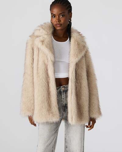 KINDRA COAT NATURAL