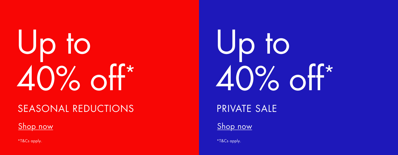 Up to 40% off