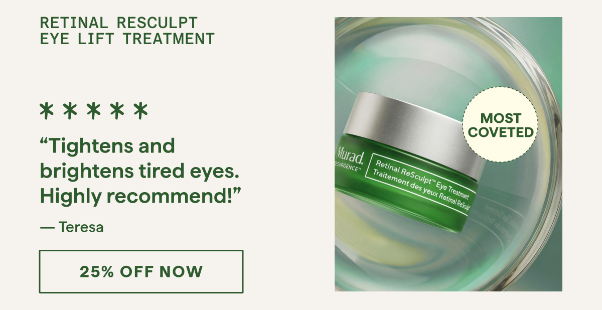 Retinal ReSculpt Eye Treatment - Code: FAMILY25