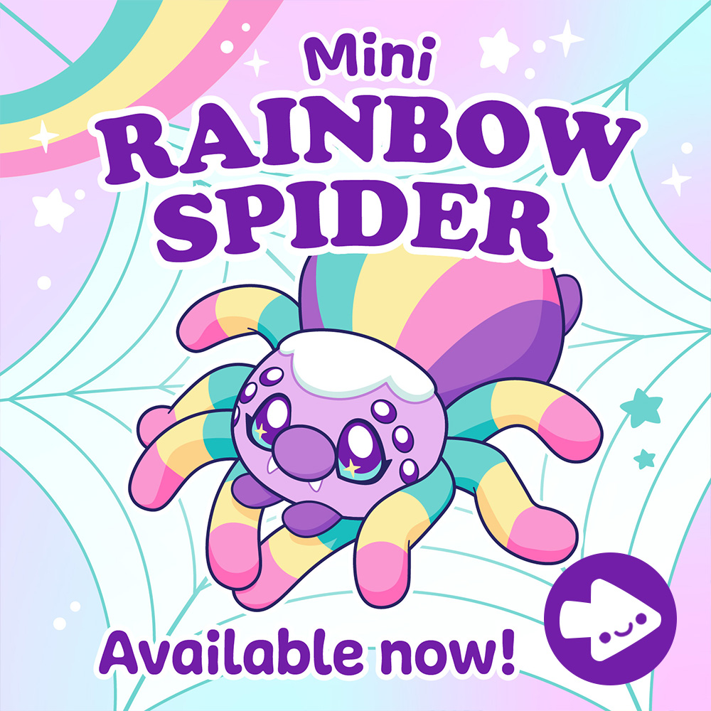 Mini Rainbow Spider