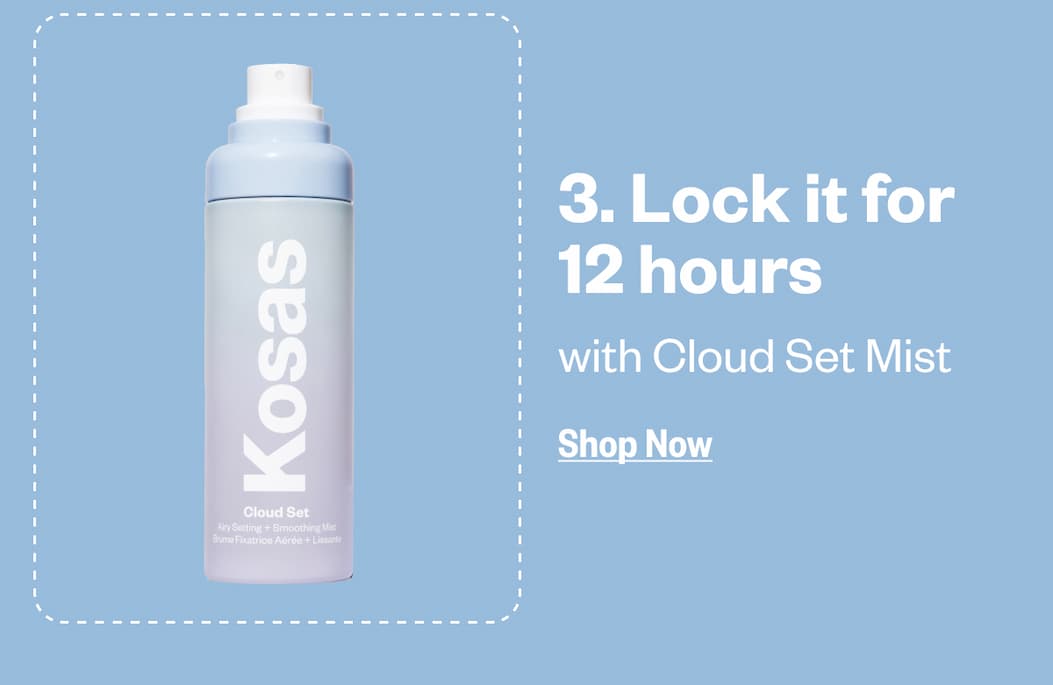 Lock into place with Cloud Set Mist