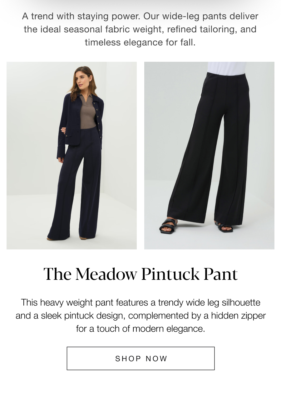 The  Meadow Pintuck Pant