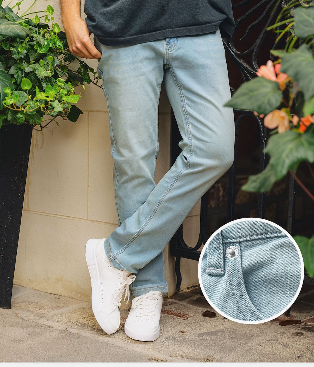 [IMG of man in jeans]