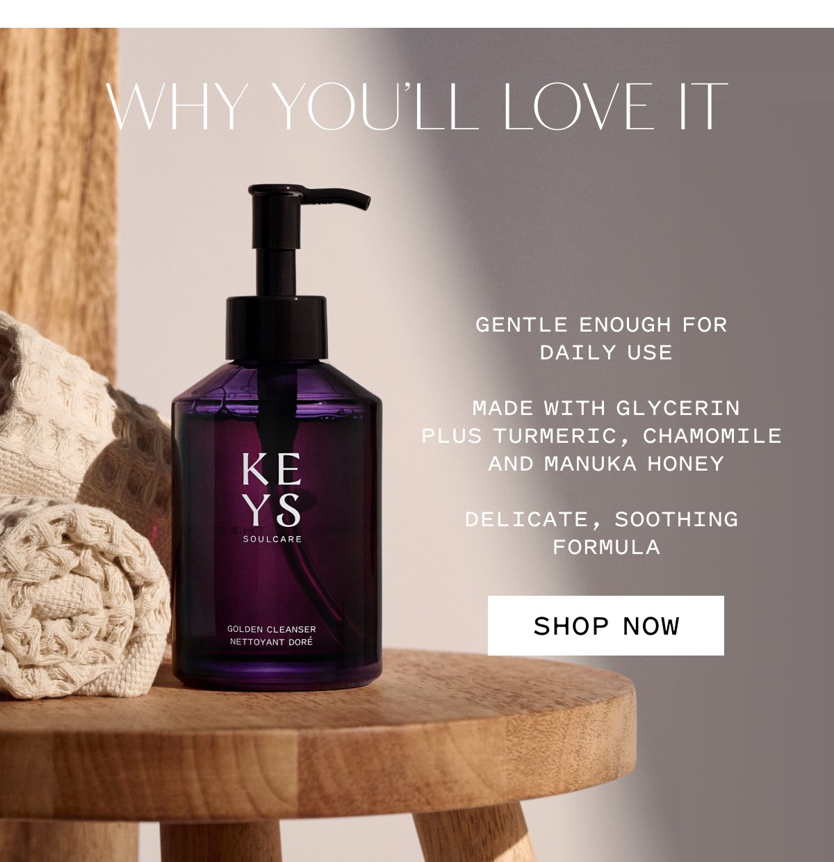 WHY YOU'LL LOVE IT