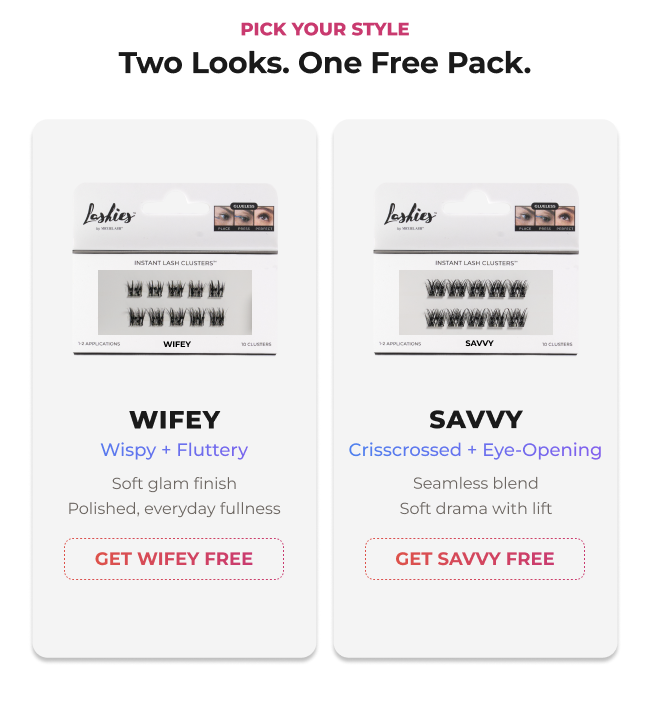 Choose between Wifey or Savvy Cluster at checkout.