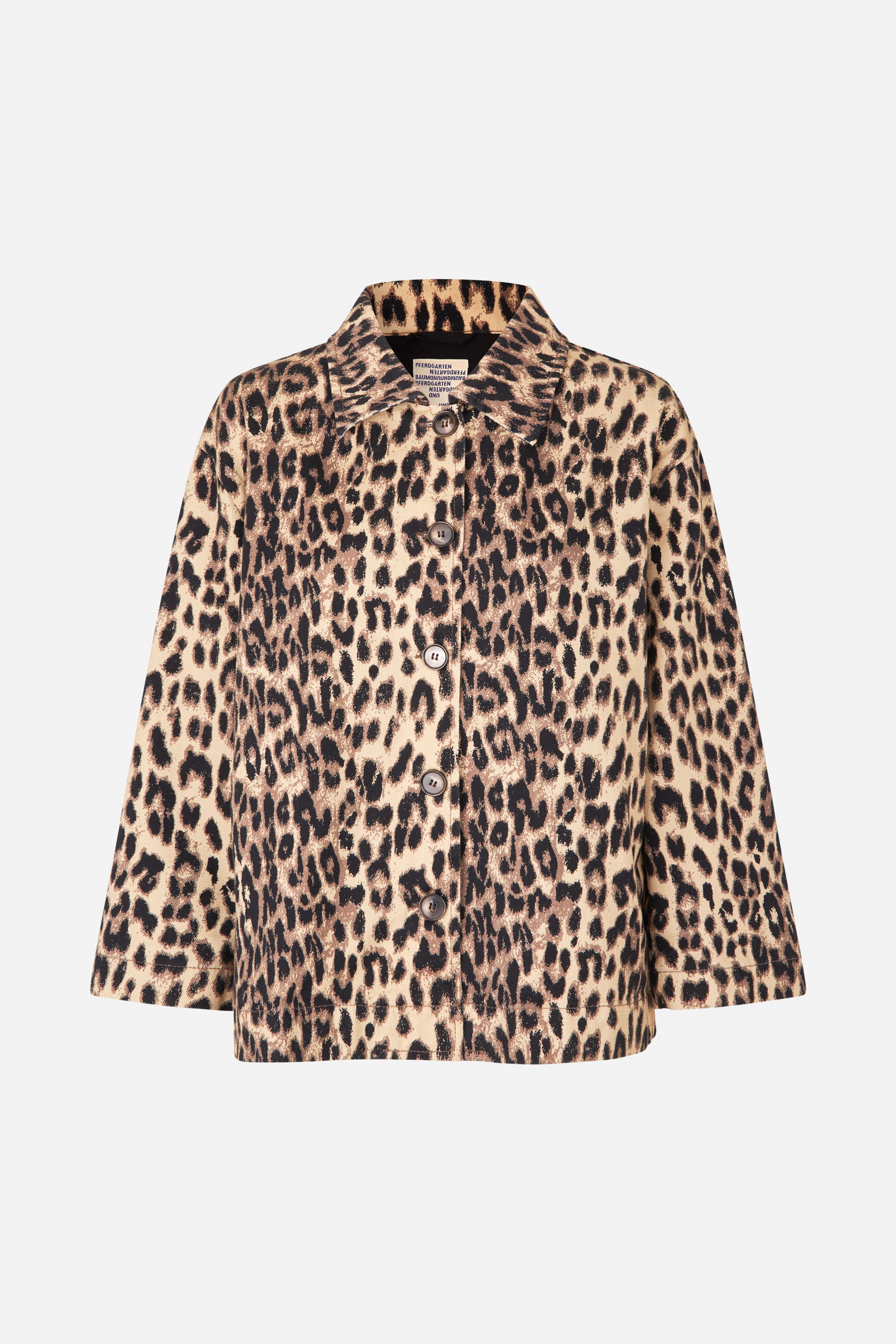 Image of BESSIE JACKET | Brown Baum Leopard