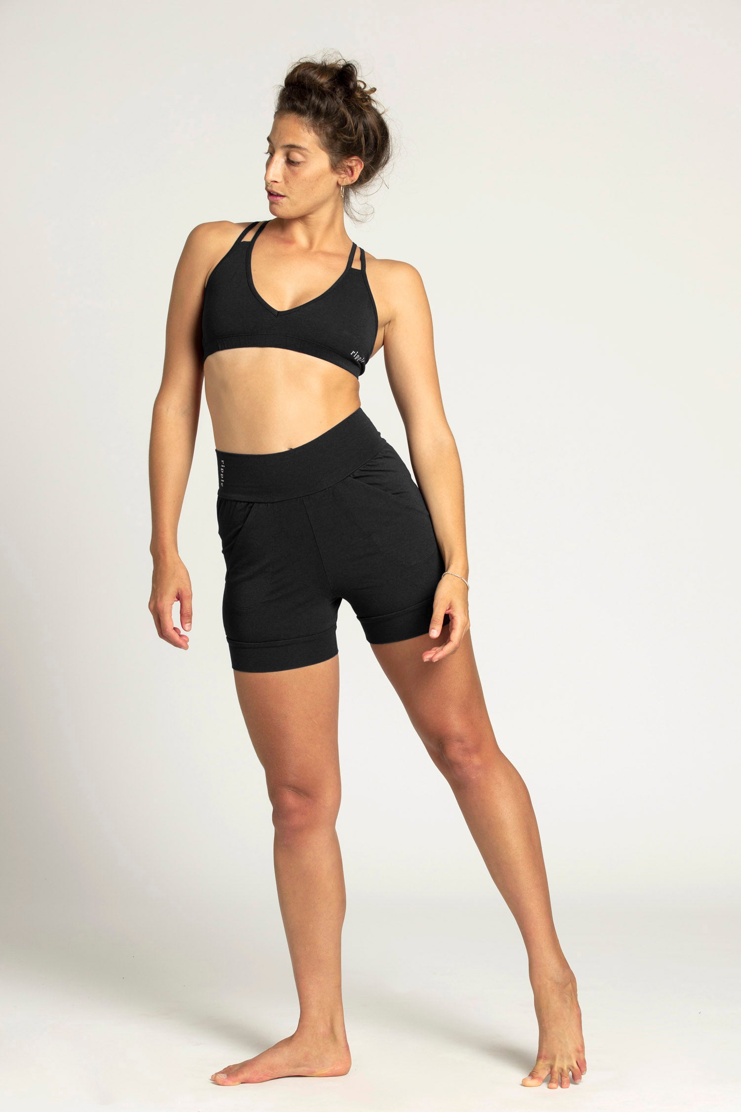 Image of Organic Cotton Slouchy Shorts