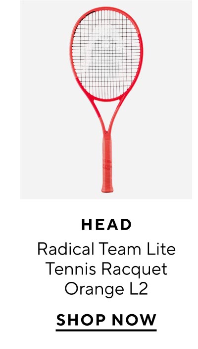 HEAD Radical Team Lite Tennis Racquet Orange L2