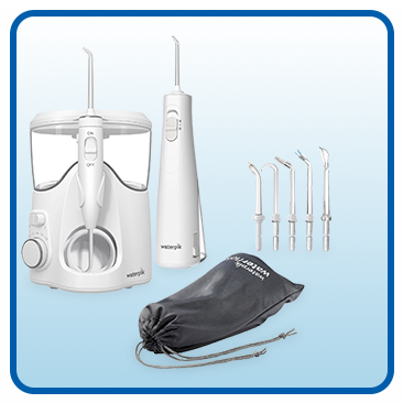 Waterpik Ultra Plus and Cordless Enhance 3000 Water Flosser Combo Pack