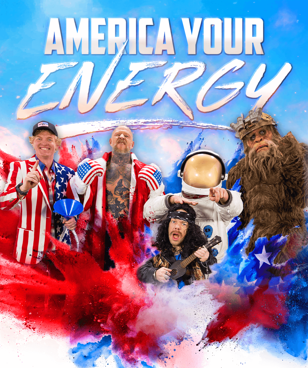 AMERICA YOUR ENERGY, BABY!