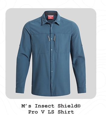 Men's Insect Shield Pro V Long Sleeved Shirt