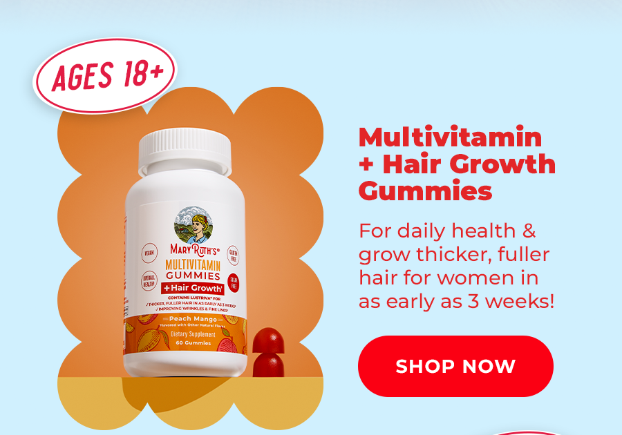 Multivitamin + Hair Growth Gummies