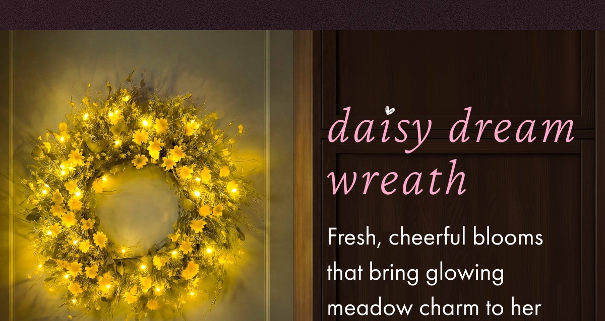 Daisy Dream Wreath