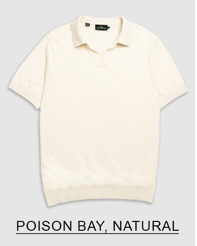 Shop Poison Bay Knit, Natural online and instore at Rodd & Gunn