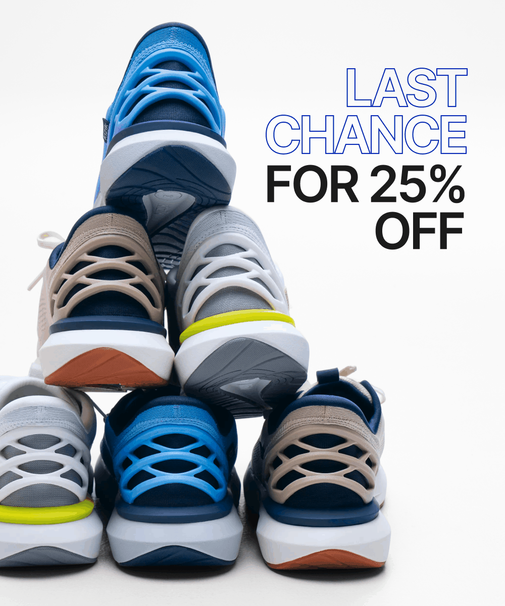 LAST CHANCE FOR 25% OFF SELECT STYLES