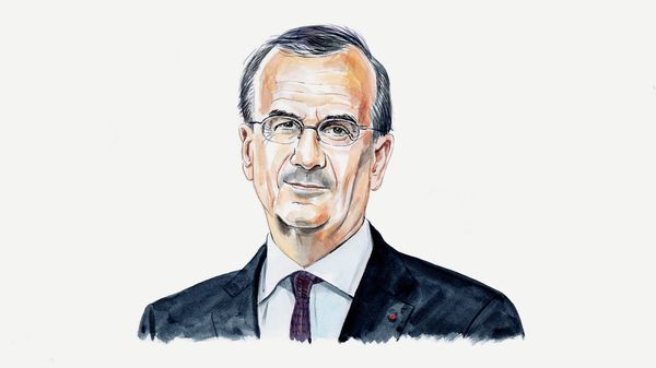 A portrait of Francois Villeroy