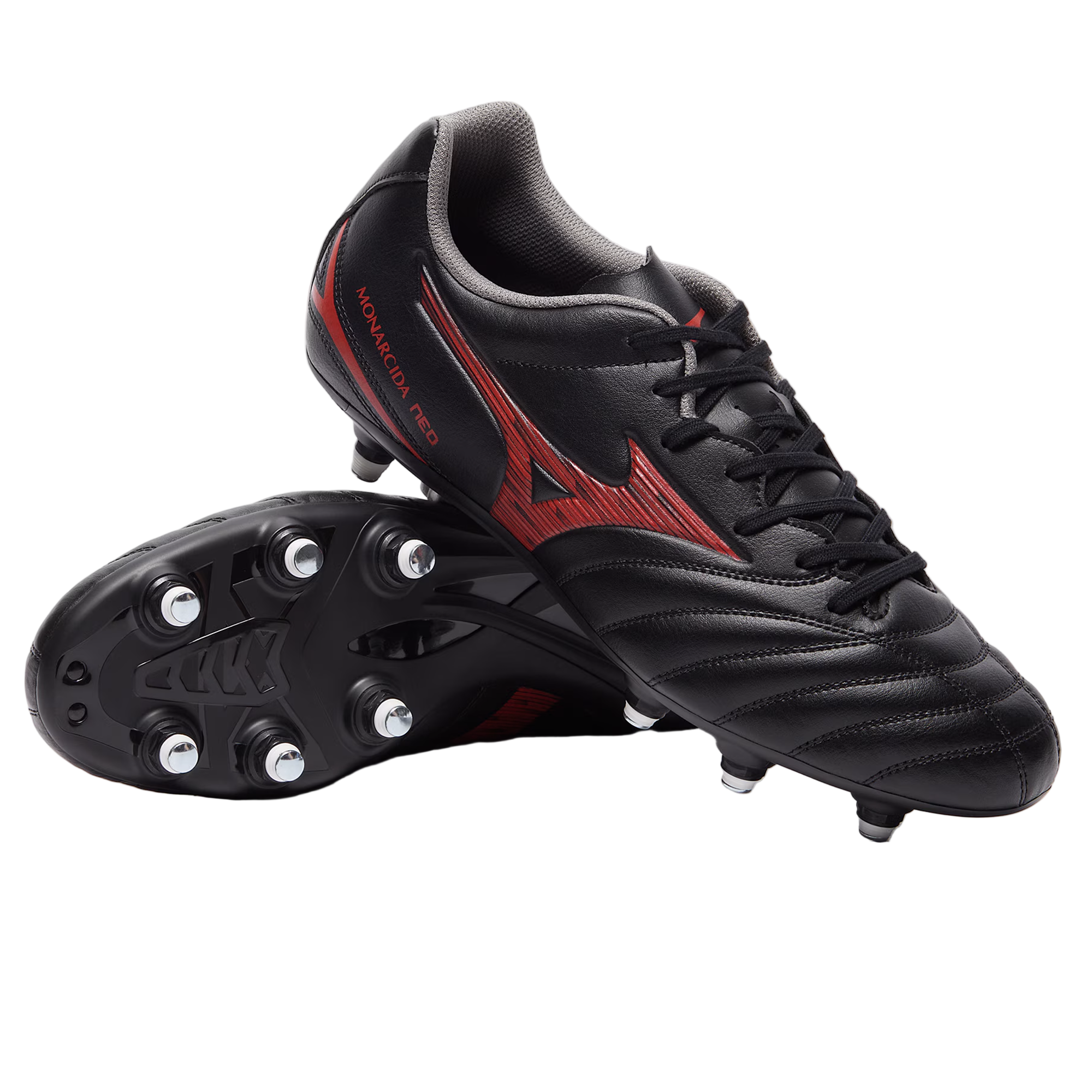 Image of Mizuno Monarcida Neo III Select SG - Black/Morelia 40th Anniversary Red