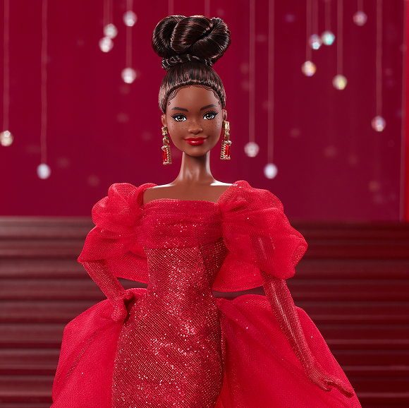 Barbie Signature 80th Anniversary Brunette Doll
