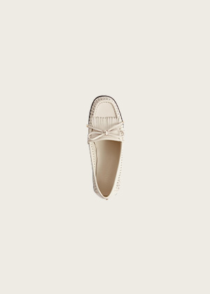 Darcy Woven Leather Loafers