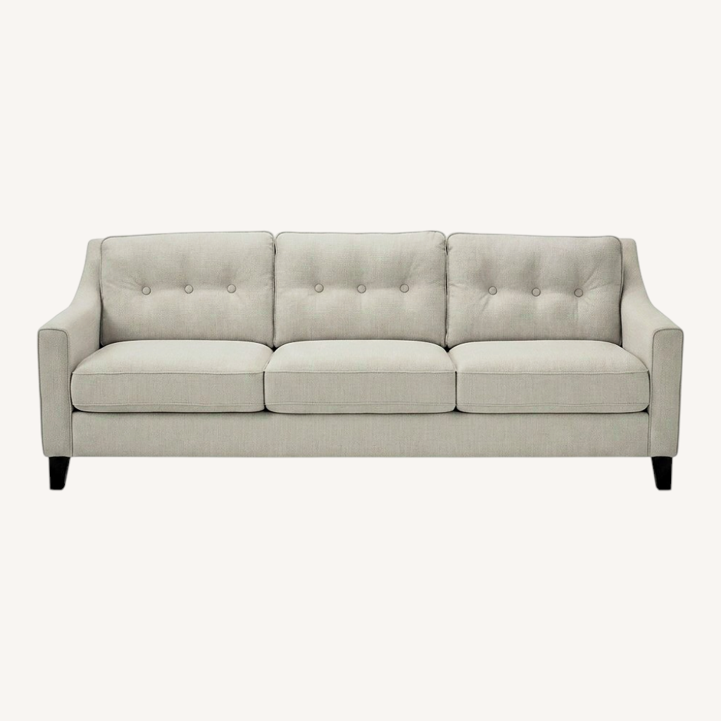 Image of Ikea Natural Fabric 3+ Seater Sofa