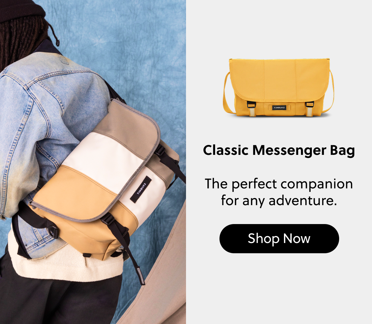 Classic Messenger Bag  The perfect companion for any adventure.