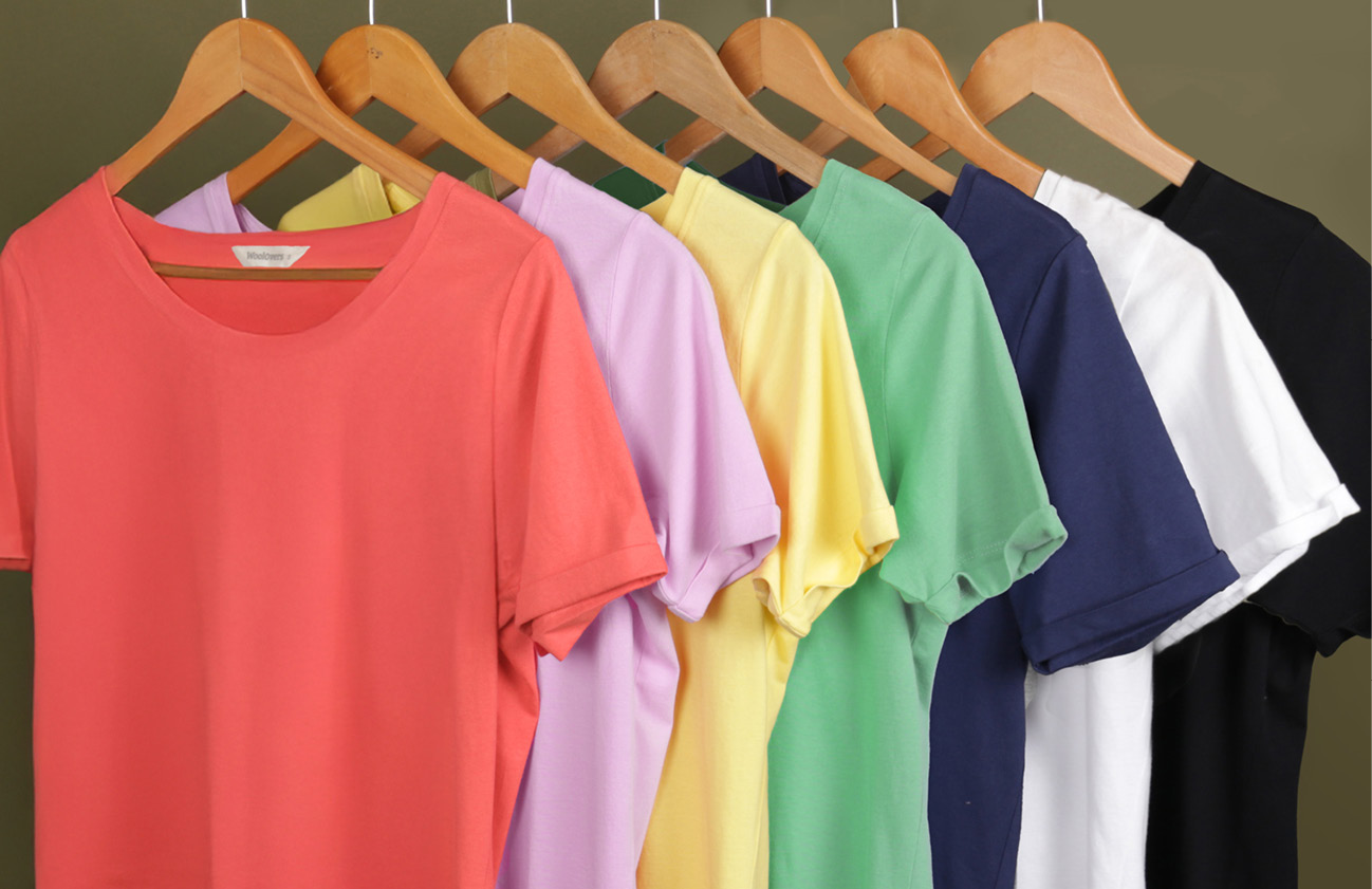 Organic Cotton Scoop Neck Top