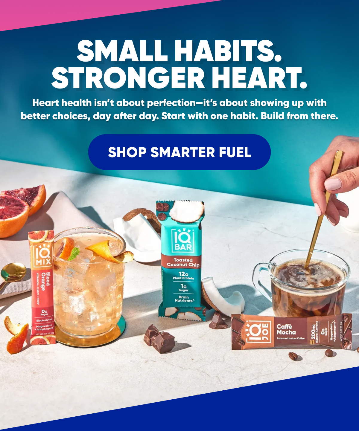 Sall Habits. Stronger Heart.