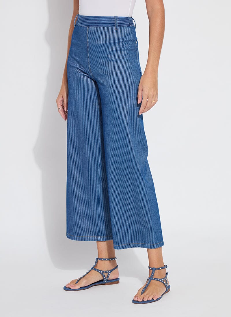 Image of Erin Hi Waist Wide Leg Denim (28" Inseam)