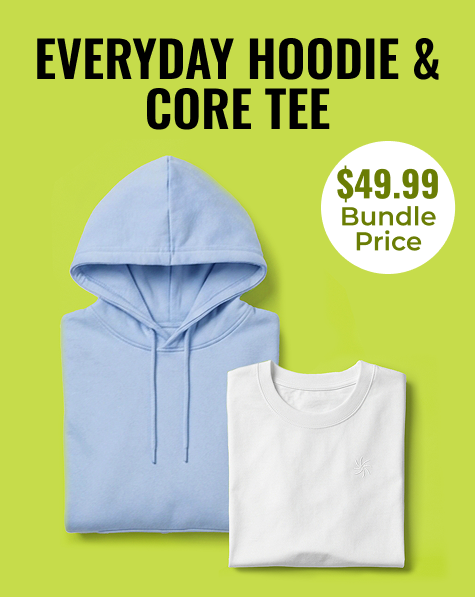Everyday Hoodie & Core Tee For $49.99