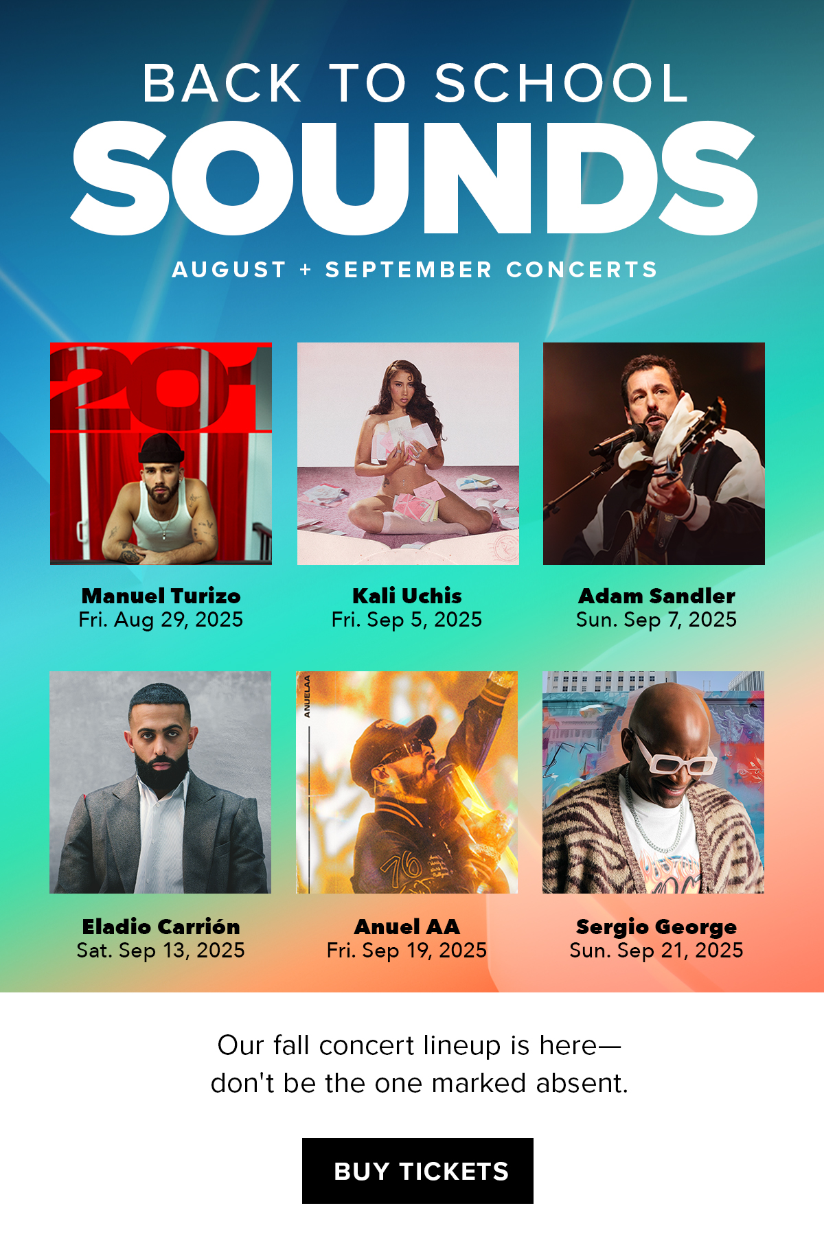 Back to School Sounds | Buy Tickets