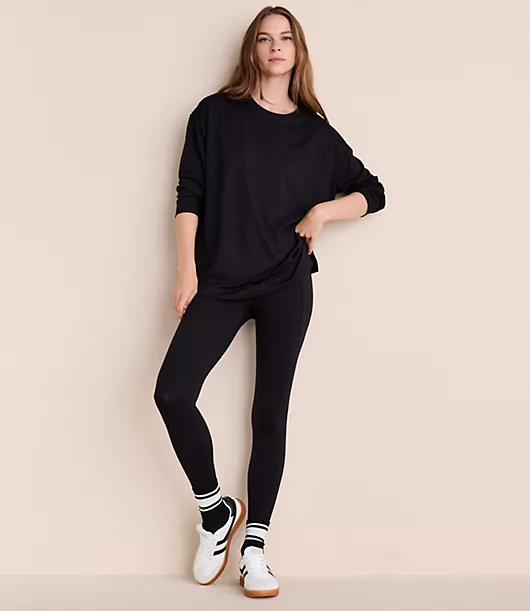 Lou & Grey Brushedsoft Side Pocket 7/8 Leggings