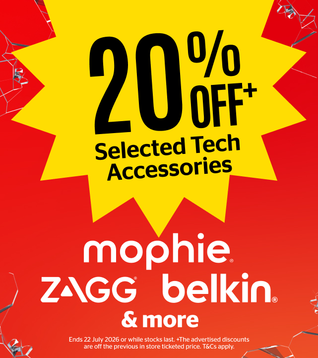 20% off selected Tech Accessories