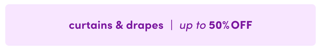 curtain & drape sale