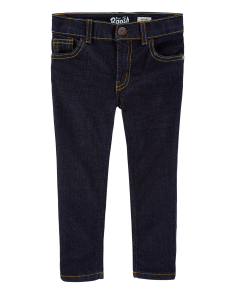 Image of Baby Dark Wash Skinny-Leg Jeans
