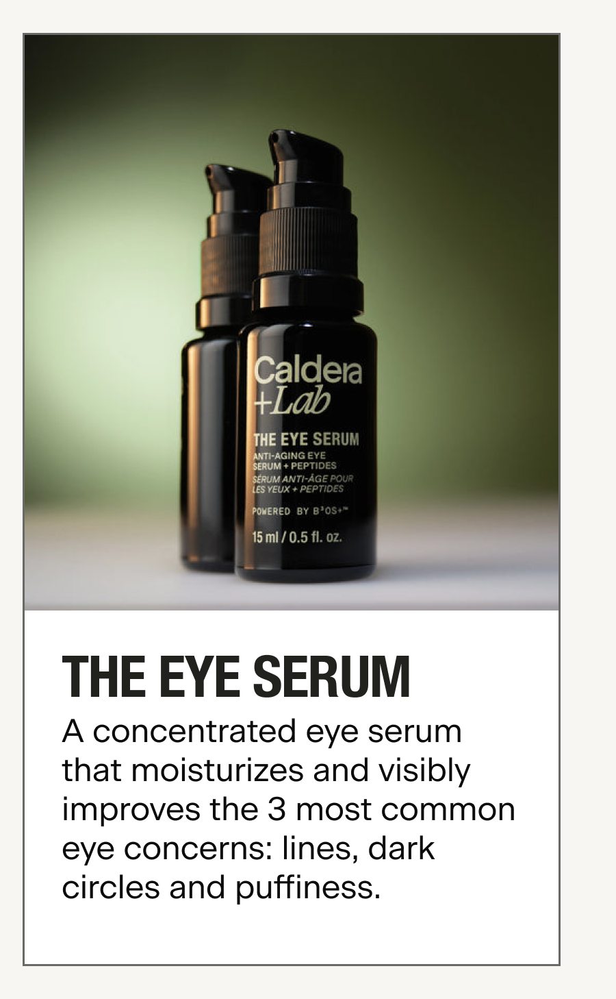 THE EYE SERUM