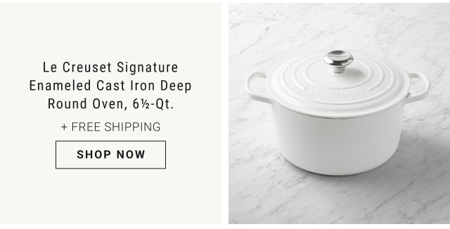 NEW & Exclusive - Le Creuset Signature Enameled Cast Iron Oval Gratin Baker, 1-Qt. - shop now