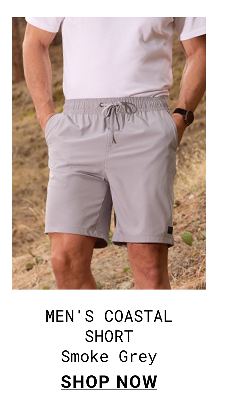 Men's Coastal Short - Smoke Grey
