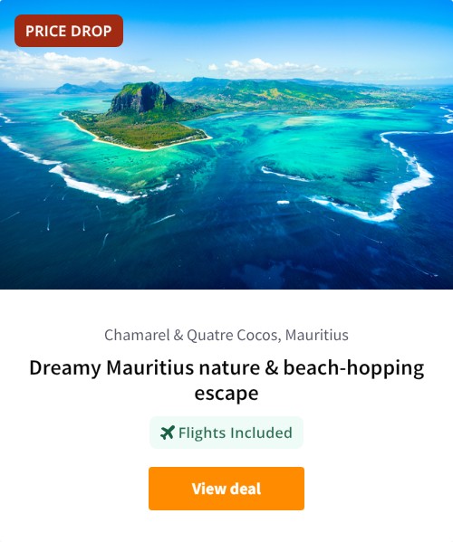 Dreamy Mauritius nature &amp; beach-hopping escape