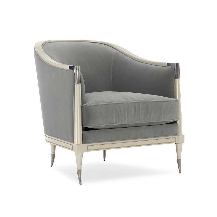 30.5'' Wide Polyester Barrel Chair