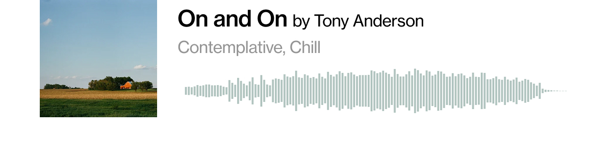 "On and On" by Tony Anderson
