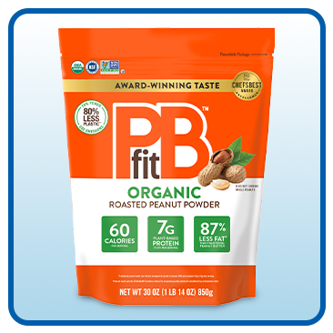 PBfit Organic Peanut Butter Powder, 30 oz