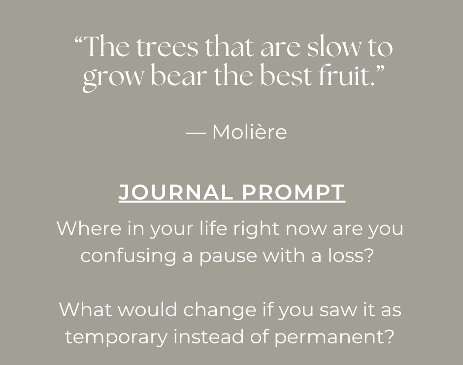 quote and journal prompt for Ligthness Returns theme